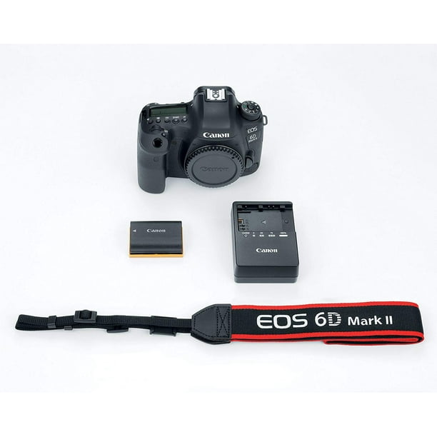 Canon EOS 6D Mark II Full Frame DSLR Camera Body – Wi-Fi Enabled