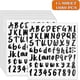 thumbnail image 3 of 1080 Pieces 15 Sheets Self Adhesive Vinyl Letter Numbers Stickers Black Waterproof Mailbox Numbers, 3 of 5