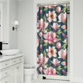 thumbnail image 2 of Waterproof Pioneer Shower Curtain 36x72 Inch Polyester Unique Colorful Floral Shower Curtain for Bathroom Hotel Home Decor with 7 Plastic Hooks, 2 of 5