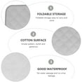 thumbnail image 4 of Shisuyan Coussin de Siège Lavable pour Protection contre l'Incontinence Coussin Absorbant pour Chaise, 4 of 9