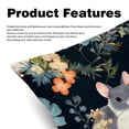 thumbnail image 2 of Animal Velvet Throw Pillow Covers Set of 2 | Unique Patterns in 16x16, 18x18, 20x20 Inches |for Home Decor and Gifts | Includes Pillow Inserts | Throw Pillow Inserts Included, 2 of 6