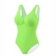 thumbnail image 3 of Trajes de baño de una pieza para mujer Traje de baño de color sólido de moda para mujer Traje de baño sin espalda Traje de baño para mujer, 3 of 6