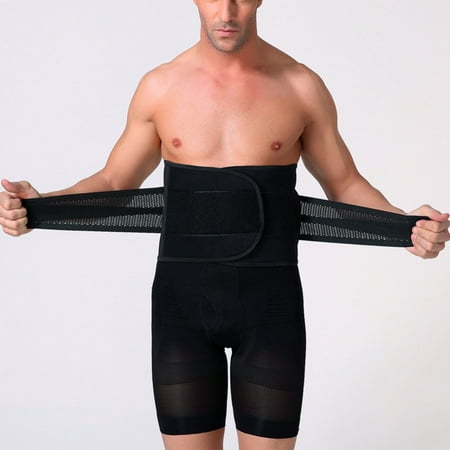 

New Fashion Men Shapewear Body Shaper Slim Belt Waist Tummy Trainer Abdomen Support Corset Man Belly Cincher Girdle