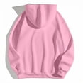 thumbnail image 5 of NinXxx Women's Winter Lined Hoodie Streetwear Sweatshirt Cold Weather Pink S, 5 of 5