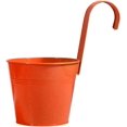 thumbnail image 1 of ORUYROP Coloré Fer Pot de Fleurs Balcon Suspendu Pot de Fleurs Crochet Détachable, 1 of 7