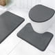 thumbnail image 3 of Liquidación de alfombras de baño TACILIP, juego de 3 alfombrillas de baño de espuma viscoelástica con tapa de inodoro y juego de alfombrillas, juego de 2 alfombrillas de baño y alfombra de baño en, 3 of 6