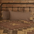thumbnail image 2 of VHC Brands Prescott Block Border Plaid Cotton Rustic Patchwork Bedding Accessory, King Pillowcase Set 21x40, 2 of 11
