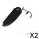thumbnail image 1 of 2 Peines Plegables Para Barba, Portátil, Fácil De Manejar, Accesorio Fácil De Usar Con Espejo Estilo A 2 piezas, 1 of 8