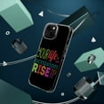 thumbnail image 4 of DistinctInk Clear Hybrid Case for Apple iPhone 15 Pro (6.1" Screen) - Life An Occasion Rise To It - Slim Profile Design, 4 of 9