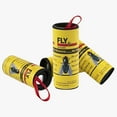 thumbnail image 2 of 32 Pks LIGHTSMAX Fly Catcher Trap, Fly Trap, Fly Bait, Fly Paper Ribbon, Sticky Fly Ribbons, Fly Paper Strips, Sticky Fly Strips, Flying Killer, 2 of 7