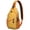 Apple, variant on Fresh Strawberry Print Travel Sling Backpack, Lightweight and Durable Crossbody Sling Bag for Cycling, Shopping, Hiking, and Photography