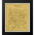 thumbnail image 2 of Matthews 12x13 Black Modern Framed Museum Art Print Titled - Motley County Texas - Matthews 1879, 2 of 5