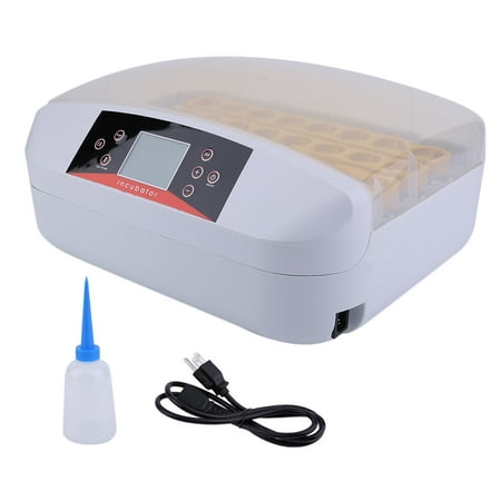 Automatic digi tal 32 Eggs Turning Lighting Incubator Chicken Birds Hatcher