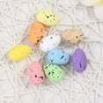 thumbnail image 4 of BAILANku 10PCS Colorful Mini Easter Eggs, Colorful Plastic Easter Eggs Decoration, Easter Artificial Egg Gift, DIY Easter Eggs for Easter Table Decoration, 4 of 6