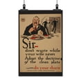 thumbnail image 2 of Print: Sir - Don't Waste While Your Wife Saves--Adopt The Doctrine Of The, 2 of 4