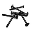 thumbnail image 2 of 30 Pieces Case Fan Screws Fan Mounting Screw Radiator Screw Flat Head Tapping Screw Set Water Cooling Radiator Durable K1KF 30mm Iron, 2 of 5