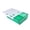 Green F, variant on Guodhu Portable Under-Desk Storage Drawer, Adhesive Hidden Slide-Out Organizer Box, No-Drill Desk Attachment for Stationery Cosmetics Accessories, ABS Tidy Tray for Office Home Dorm(Gray G)