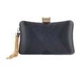 thumbnail image 1 of Evening Bag for Women Rhinestone Clutch Bag Portable Pocket Handbag Shoulder Bag Black, 1 of 8