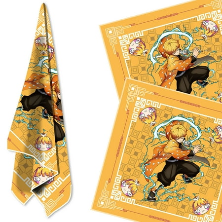 

Kufutee Japanese anime Shanyi sports towel large square towel decoration sweat-absorbing towel cartoon headscarf
