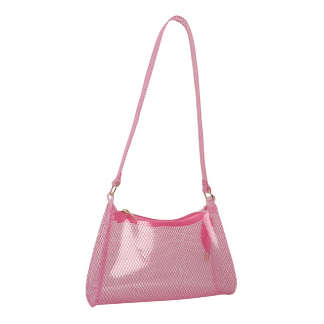 Bolsa vagabundo de moda para mujer, transparente de PVC para axila, sencillo para regalo (rosa) Sywqhk Para Estrenar