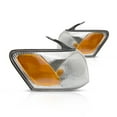 thumbnail image 5 of For 1997-1999 Toyota Camry Driver and Passenger Side Pair Front Signal Light CAPA Sedan TO2530126C, 5 of 9