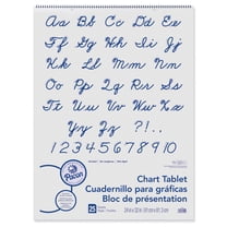 Chart Tablets, Unruled, 25 White 24 X 32 Sheets | Bundle of 5 Each ...