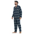thumbnail image 2 of Ashford & Brooks Mens Flannel Plaid Pajamas Long Pj Set, 2 of 5
