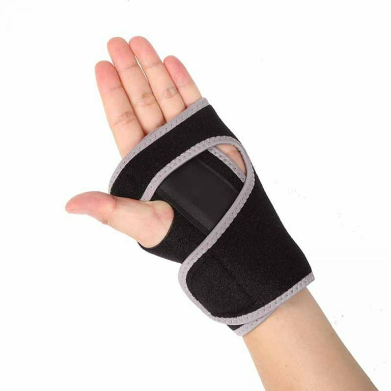 Night Sleep Support Wrist Brace - Carpal Tunnel Relief - Fits Both Left &  Right Hand - Removable Metal Splint and Cushioning Beads for Painless Sleep  - Men and Women. 
