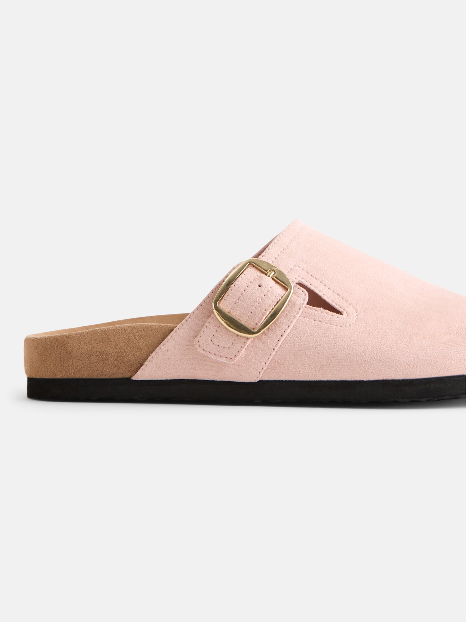 Time and Tru Women's Buckle Clogs