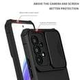 thumbnail image 6 of SaniMore for Samsung Galaxy A73 5G Case 2022 with Slide Camera Cover Built-in Kickstand Dual Layer Hybrid Shockproof Case for Galaxy A73 5G 6.7", Black, 6 of 12