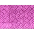 thumbnail image 1 of Ahgly Company Indoor Rectangle Abstract Pink Modern Area Rugs, 2' x 4', 1 of 4