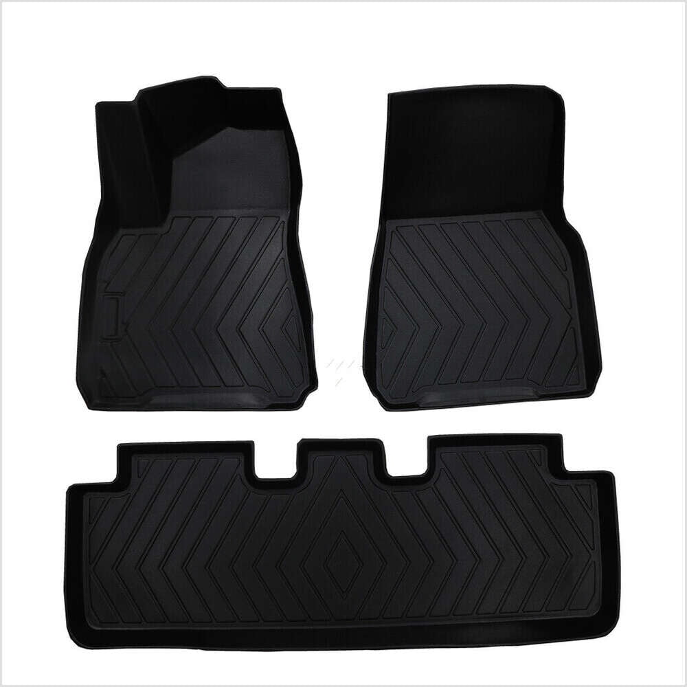 TPO Liner Floor Mats All Weather Heavy Duty for 20212023 Tesla Model Y