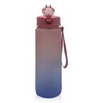 thumbnail image 2 of Soidarity Colador de botella de agua para hacer ejercicio con gradiente de 1L, soporte de vaso de plástico a prueba de fugas de gran capacidad para viajes Ropa Deportiva, Zapatos No.03 Soidarity OD002189-03, 2 of 6
