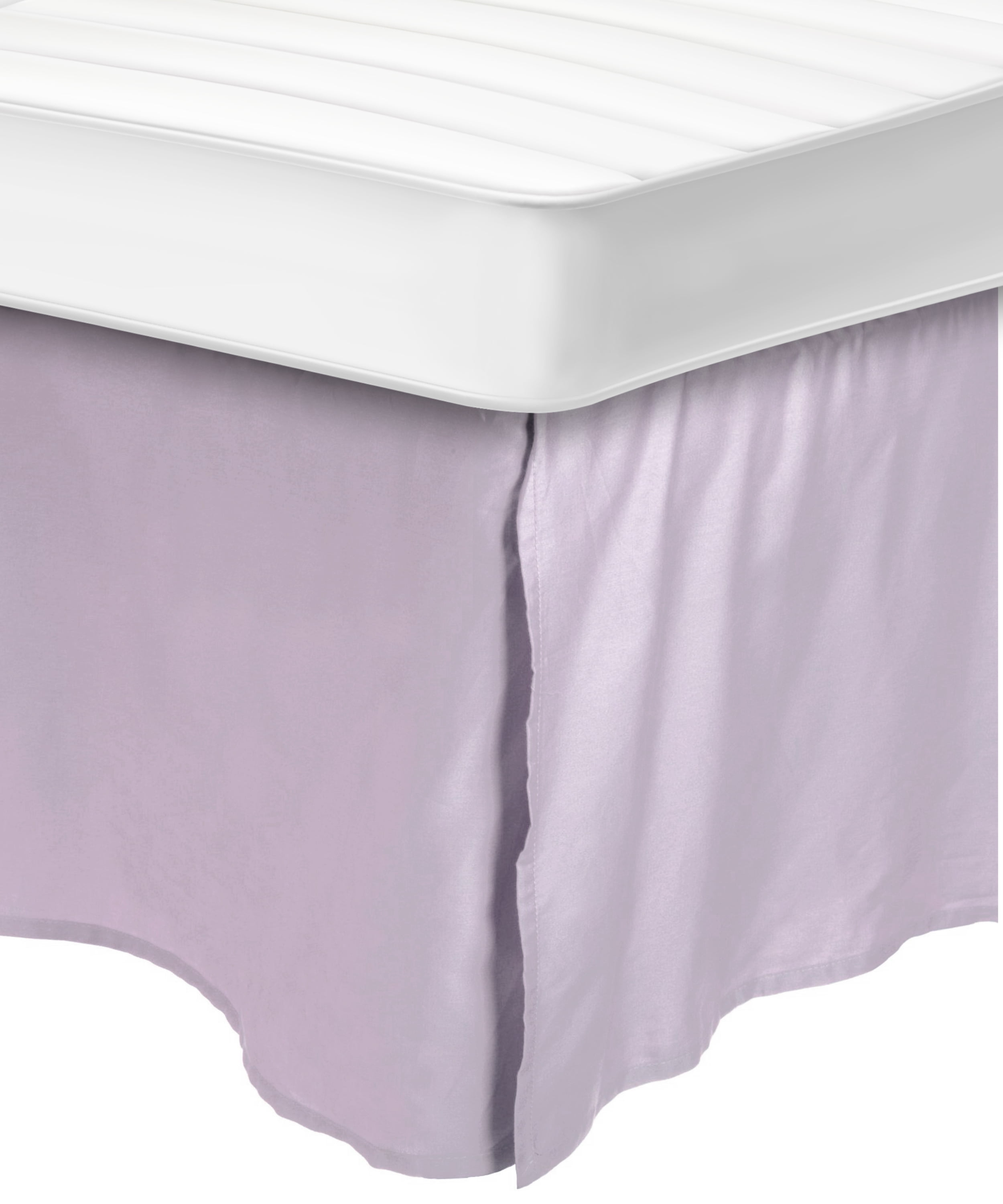 1000 Thread Count Egyptian Cotton Drop Length Bed Skirt King Size & Solid Colors 