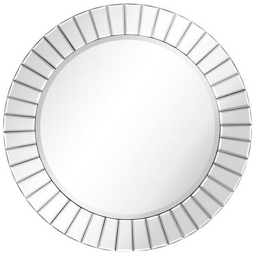 Empire Art Direct MOM-30052-32R Moderno Beveled Round Wall Mirror
