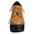thumbnail image 2 of Unique Bargains Women's Platform High Block Heel Ankle Boots, 2 of 6