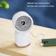 thumbnail image 5 of Ventilador Portátil, Ventilador de Agua con Batería Incorporada + Fuente de Alimentación Usb, Humidificador, Pantalla Digital Led, Noche, para Oficina, Hogar y Exteriores., 5 of 7