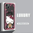 thumbnail image 3 of Étui en Silicone Mate pour Samsung Galaxy S10 Note 20 Ultra Note 9 8 S9 Note 10 Plus S8 Plus Sanrio H-Hello Kitty Cadeau Festivals, 3 of 7