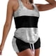 thumbnail image 1 of Jumpingount Conjunto de chándal para mujer, chándal de moda con estampado encantador, ropa de diario, pantalones sueltos con cordón, oficina en casa, conjuntos de ropa Gris negro XXXL Jumpingount AP011468-18, 1 of 6