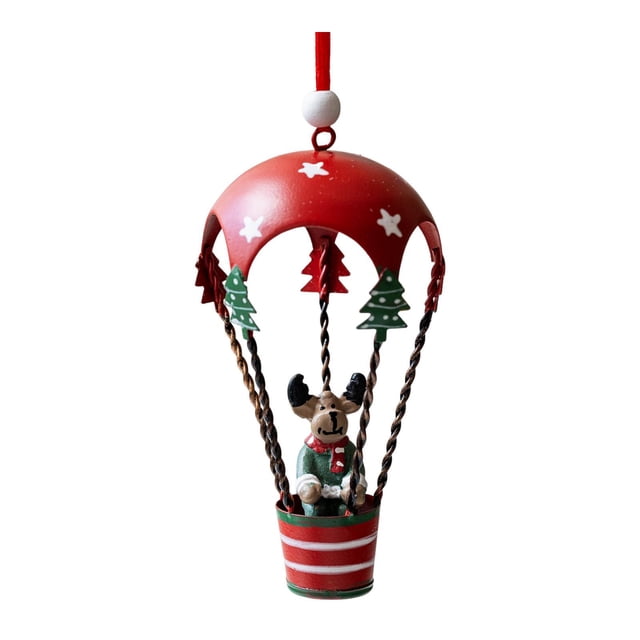 Adorno Colgante de Navidad Decoración Única Y Ornamento Creativo Suministro para Fiestas Fácil de Colgar en Árboles Adecuado para Bodas Y Celebracione Alce