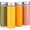16 Ounces, variant on 4 Pack Wide Mouth Glass Bottles with Lids for Juicing, Smoothies, Infused Water and Beverage Storage, 16oz BPA Free Leakproof Reusable Borosilicate Bottles with Stainless Steel Lids