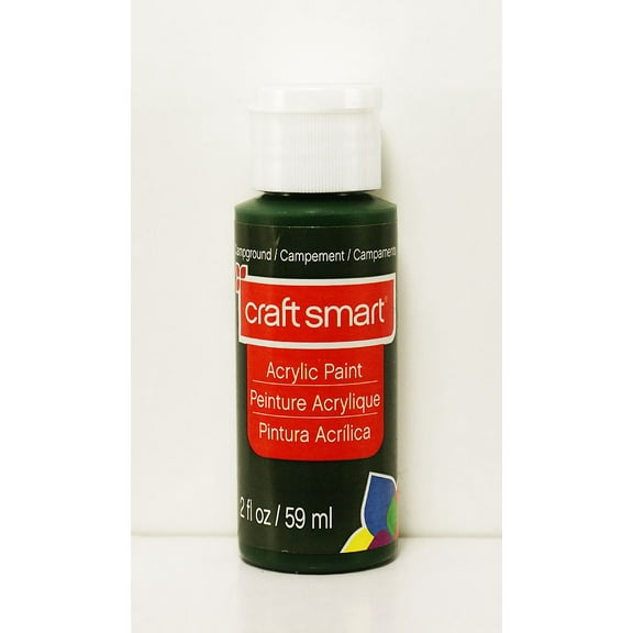 Craft Smart Acrylic Paint 2 Fl.oz. 1 Bottle 50 Colors (Campground)
