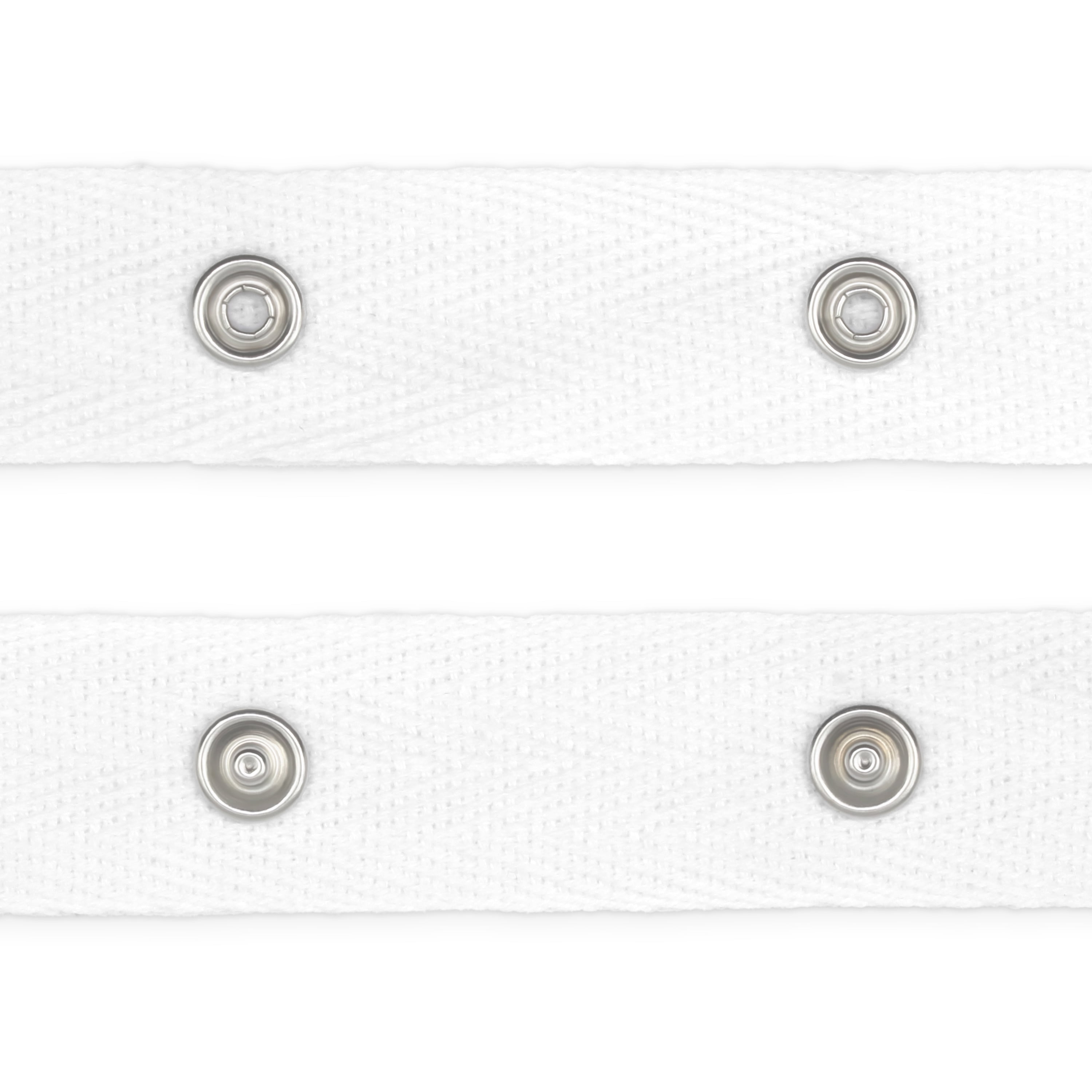 Dritz Snap Fastener Tape, 12-Yards, White