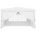 thumbnail image 5 of Charmma Professional Party Tent with Side Walls 13.1'x13.1' White 0.3 oz/ft², 5 of 8