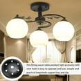 thumbnail image 3 of RUNROTOO 4pcs Light Fitting Bracket Ceiling Cover Plate for Bedroom Decoration Iron, 3 of 8