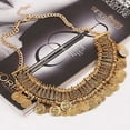thumbnail image 3 of Collier Déclaration à la Mode Vintage Pièce Pompon Collier Pièce Collier Choker pour les Femmes, 3 of 10