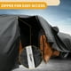 thumbnail image 4 of Funda para automóvil impermeable para Volkswagen T-Roc con franjas reflectantes, 4 of 5