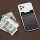 thumbnail image 3 of Tarjetero de cuero para la parte posterior del teléfono, fundas para tarjetas de crédito para teléfono móvil, billetera de bolsillo para Android y todos los teléfonos inteligentes, 3 of 8