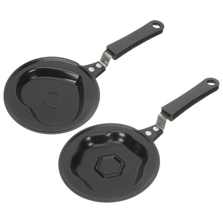 

2Pcs Multi-function Frying Pans Convenient Egg Pans Adorable Shaped Pancake Pans Egg Accessory