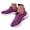 Purple, variant on Sneakers for Women Hands Free and Supportive Wide Toe Walking Shoes Non Arch Support Orthopedic Shoes Breathable Mesh Soft Cushion Running Tennis Sneakers Unisex